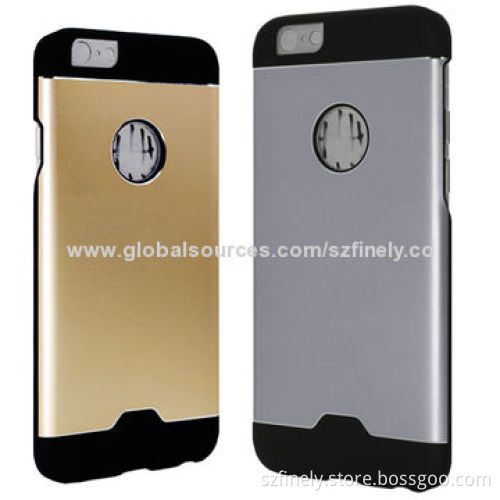 Metal case for iPhone 6, plating aluminum sheet with rubber coating, various colors availableNew